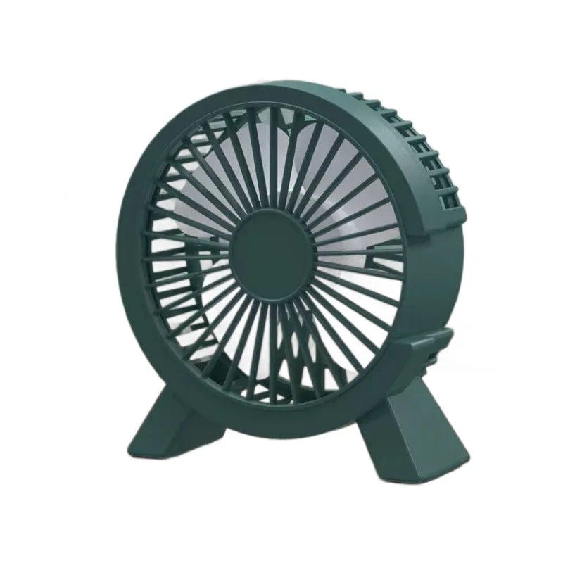 USB Portable Mini Desktop Fan Circulator Household Office Quiet Ventilator Fan for Desk Living Room Air Cooler