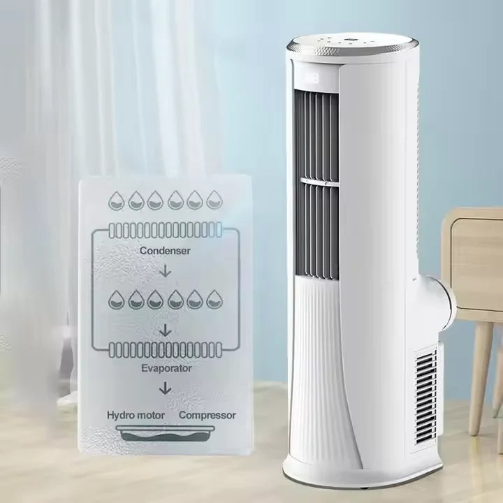 16000btu 18000btu Electric Standing Portable Mobile Home air Conditioner Conditioning with Cooling Function