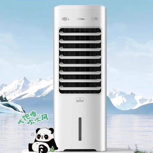 Midea-enfriador de aire para el hogar, ventilador de refrigeración por agua, ventilador de aire acondicionado, purificación de iones negativos, agua para dormitorio, nuevo