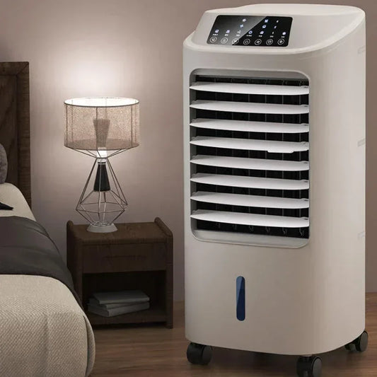 Water Cooled Tower Fan Refrigeration Air Conditioner Portable Ice Cooling Fan with Large Tank for Summer Mini Aire Acondicionado